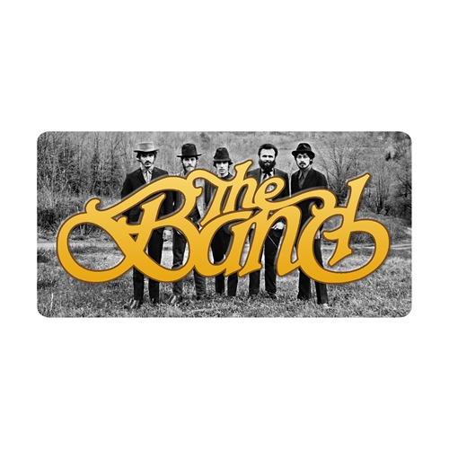 The Band Decorative Wall License Plate Bluescentric