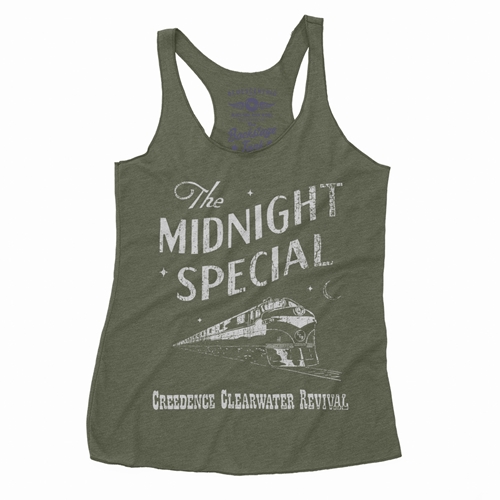 Creedence Clearwater Revival Midnight Special Racerback Tank - Women