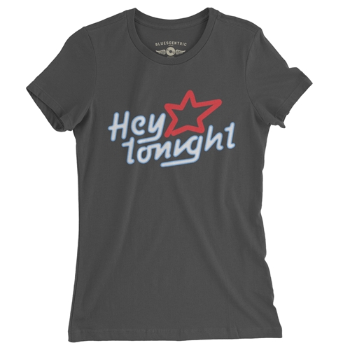 Creedence Clearwater Revival Hey Tonight Ladies T Shirt - ladiessmoke