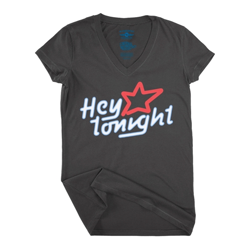 Creedence Clearwater Revival Hey Tonight V-Neck T Shirt - Women