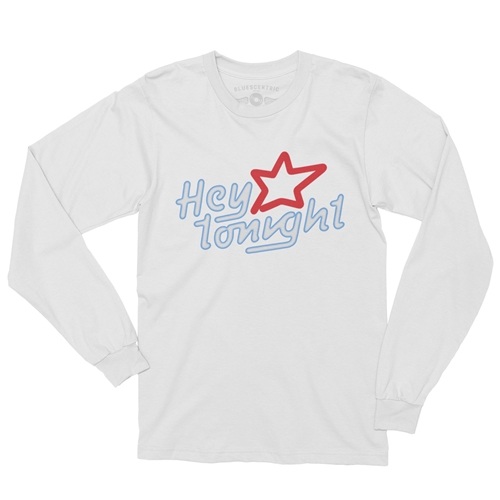 Creedence Clearwater Revival Hey Tonight Long Sleeve T-Shirt - longsleevewhite