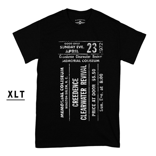 XLT CCR Concert Ticket T-Shirt - Men