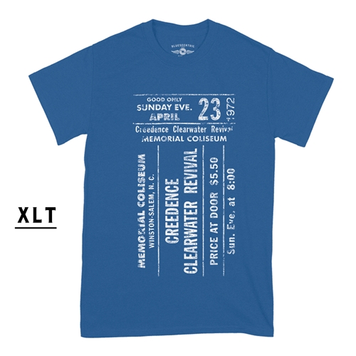 XLT CCR Concert Ticket T-Shirt - Men