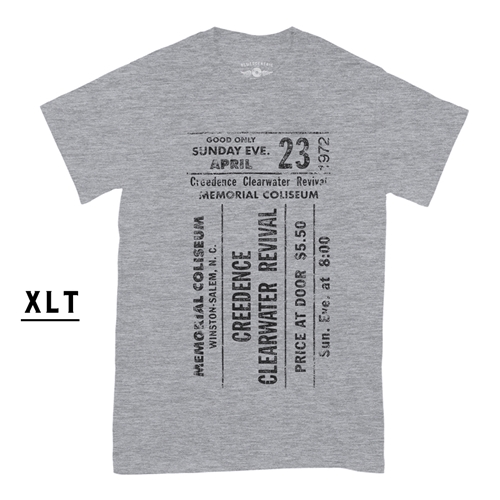 XLT CCR Concert Ticket T-Shirt - Men