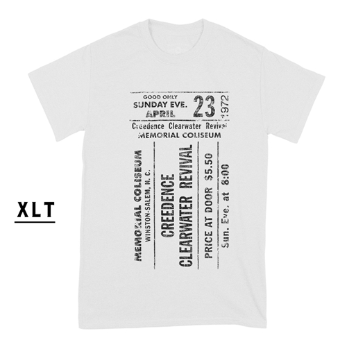 XLT CCR Concert Ticket T-Shirt - Men
