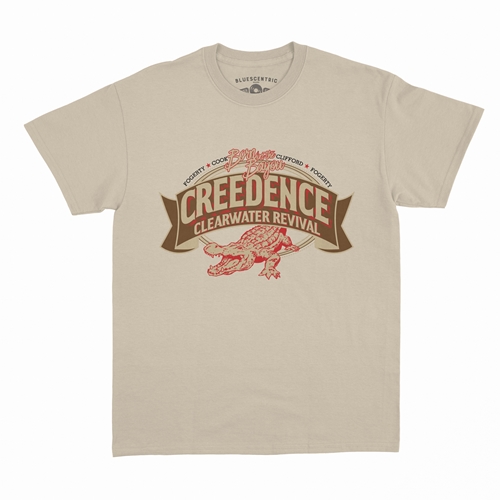 Creedence Clearwater Revival Gator T-Shirt - Classic Heavy Cotton - classicsand