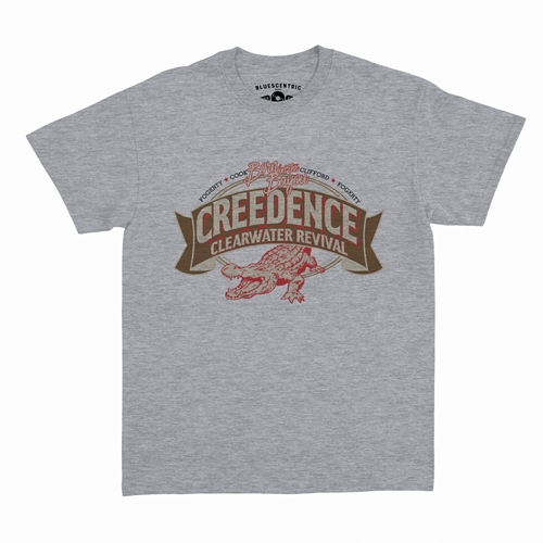 Creedence Clearwater Revival Gator T-Shirt - Classic Heavy Cotton - heatherathletic