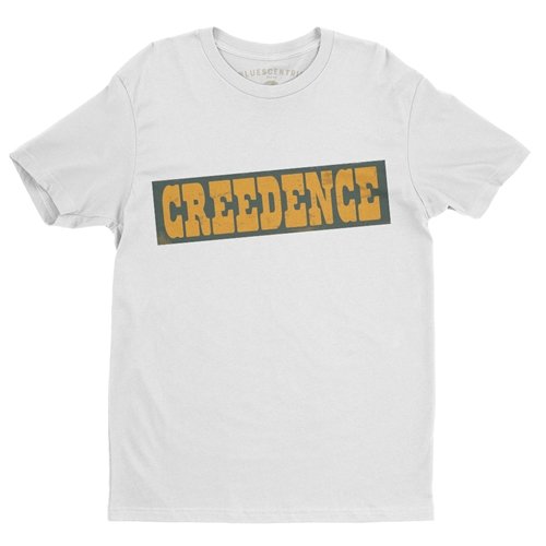 Creedence Clearwater Revival T-Shirt - Lightweight Vintage Style - white