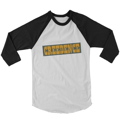 Creedence Clearwater Revival Baseball T-Shirt - white