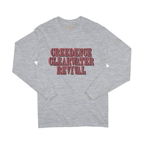 Creedence Clearwater Revival Long Sleeve T-Shirt - longsleeveathleticheather