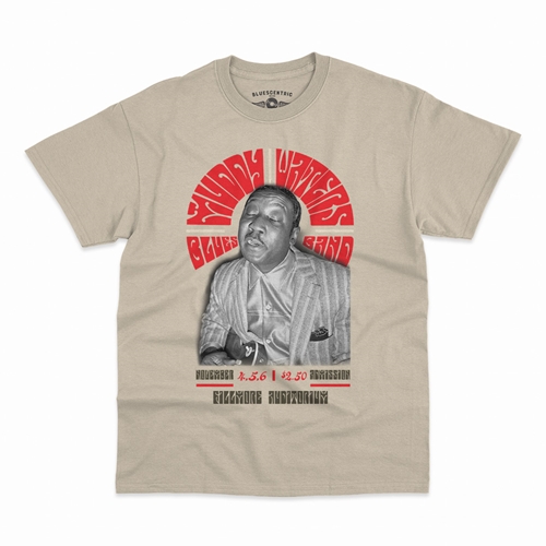 Muddy Waters at The Fillmore T-Shirt - Classic Heavy Cotton - classicsand