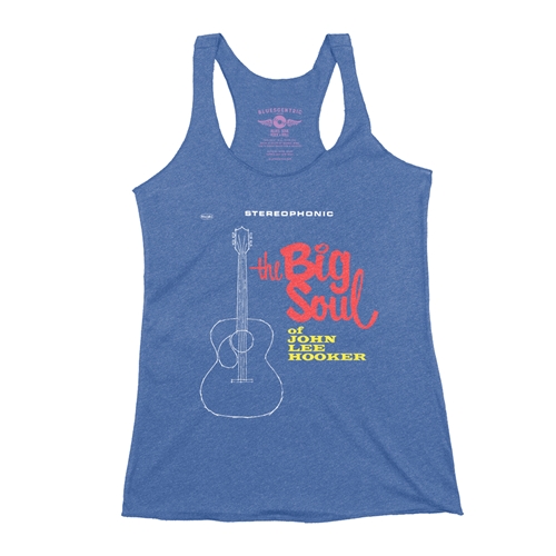 CLOSEOUT The Big Soul of John Lee Hooker Racerback Tank - Women