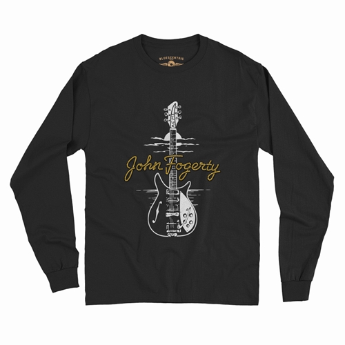 John Fogerty Long Sleeve T-Shirt - longsleeveblack