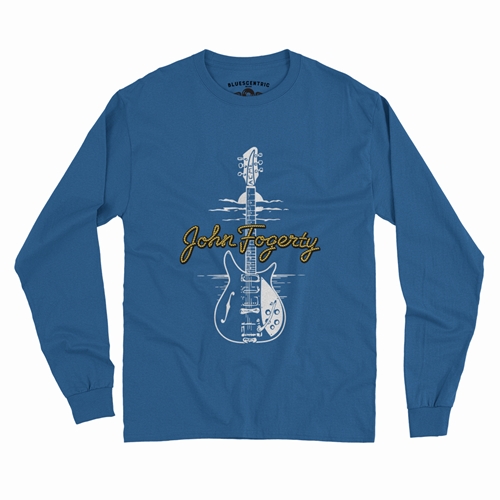 John Fogerty Long Sleeve T-Shirt - longsleeveblue