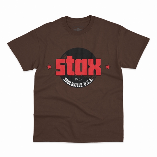 CLOSEOUT Stax Soulsville T-Shirt - Classic Heavy Cotton - classicchocolate