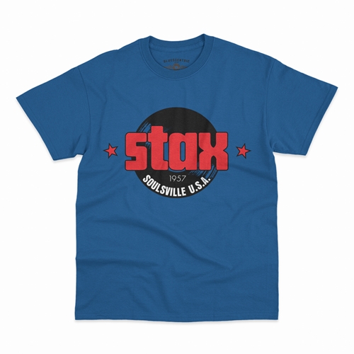 CLOSEOUT Stax Soulsville T-Shirt - Classic Heavy Cotton - classicroyalblue