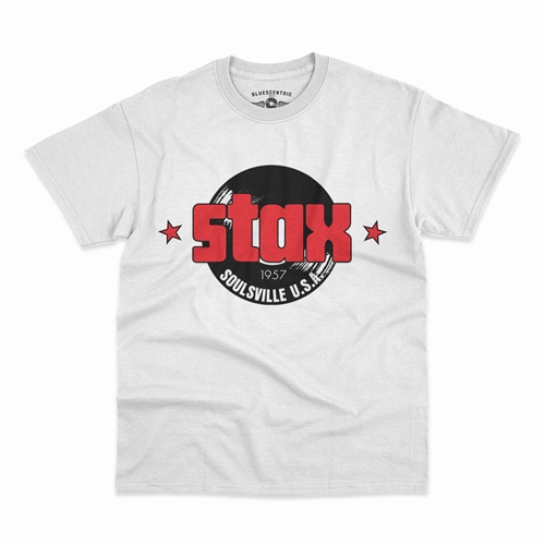 CLOSEOUT Stax Soulsville T-Shirt - Classic Heavy Cotton - white