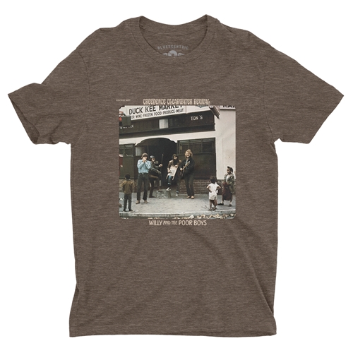 Willy and the Poor Boys T-Shirt - Lightweight Vintage Style - heatherbigmuddy