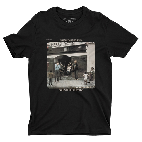 Willy and the Poor Boys T-Shirt - Lightweight Vintage Style - vintageblack
