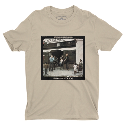 Willy and the Poor Boys T-Shirt - Lightweight Vintage Style - vintagecream