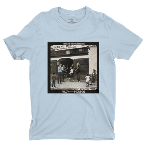 Willy and the Poor Boys T-Shirt - Lightweight Vintage Style - vintagethrowbackblue
