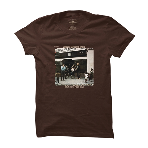 Willy and the Poor Boys T-Shirt - Classic Heavy Cotton - classicchocolate