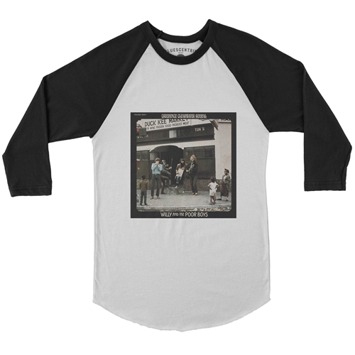 Willy and the Poor Boys Baseball T-Shirt - white