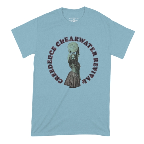 CCR Mardi Gras T-Shirt - Classic Heavy Cotton - classiclightblue