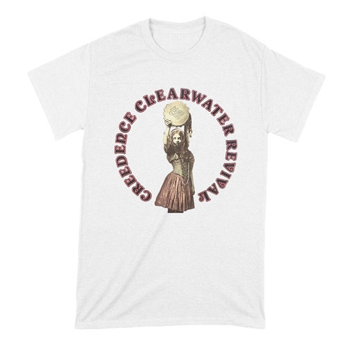 CCR Mardi Gras T-Shirt - Classic Heavy Cotton - white