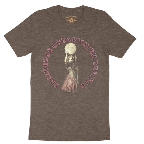 CCR Mardi Gras T-Shirt - Lightweight Vintage Style - heatherbigmuddy