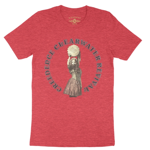 CCR Mardi Gras T-Shirt - Lightweight Vintage Style - heatherredrocks