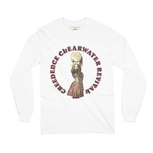 CCR Mardi Gras Long Sleeve T-Shirt - longsleevewhite