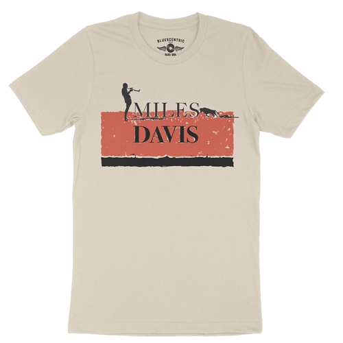 Classic Miles Davis T-Shirt - Lightweight Vintage Style - vintagecream