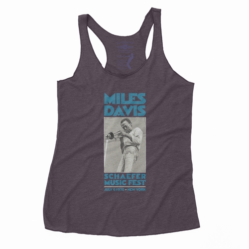 Miles Davis New York City Racerback Tank - Women