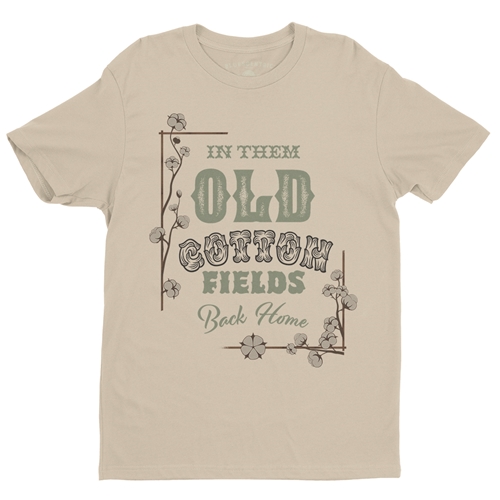 Creedence Clearwater Cotton Fields T-Shirt - Lightweight Vintage Style - vintagecream