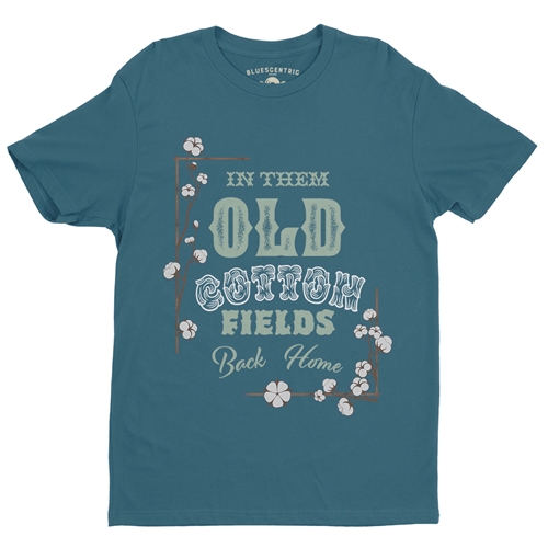 Creedence Clearwater Cotton Fields T-Shirt - Lightweight Vintage Style - vintagedeepteal