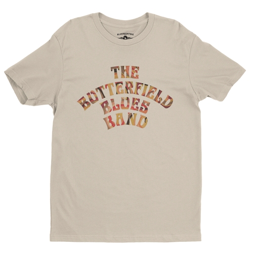 Flowery Butterfield Blues Band T-Shirt - Lightweight Vintage Style - vintagecream