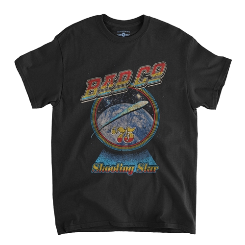 Bad Company Shooting Star T-Shirt - Classic Heavy Cotton - classicblack