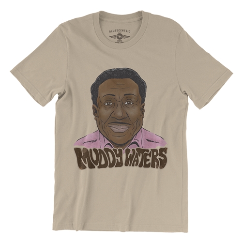 Muddy Waters Ready T-Shirt - Lightweight Vintage Style - vintagecream