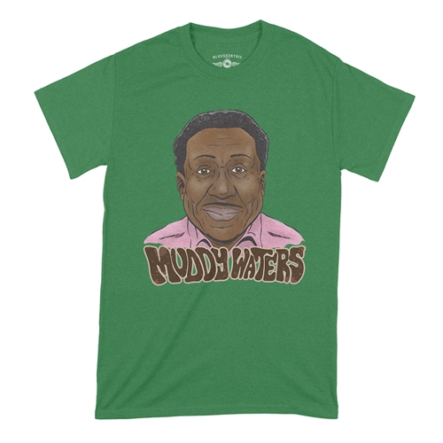 Muddy Waters Ready T-Shirt - Classic Heavy Cotton - classickellygreen