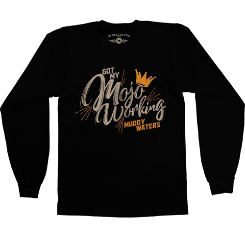 Muddy Waters Mojo Working Long Sleeve T-Shirt - longsleeveblack