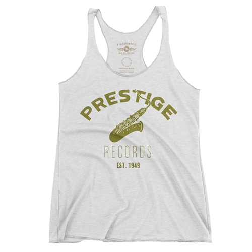 CLOSEOUT Prestige Records Saxophone Racerback Tank - Women