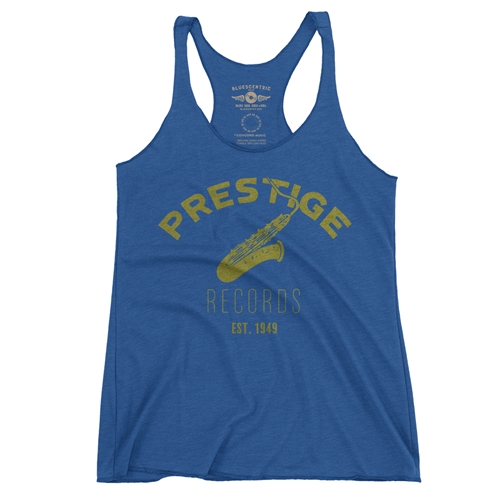 CLOSEOUT Prestige Records Saxophone Racerback Tank - Women