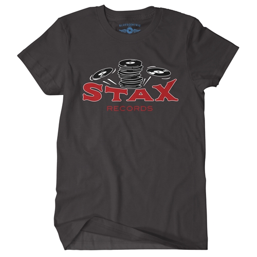 CLOSEOUT Stax Records Stax of Wax T-Shirt - Classic Heavy Cotton - classicblack