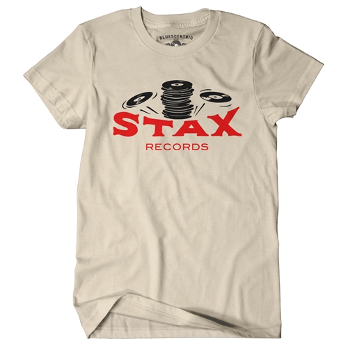 CLOSEOUT Stax Records Stax of Wax T-Shirt - Classic Heavy Cotton - classicsand