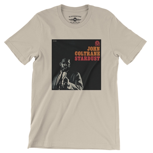 John Coltrane Stardust T-Shirt - Lightweight Vintage Style - vintagecream