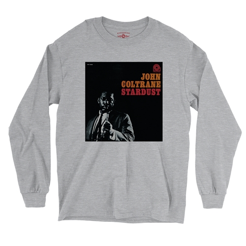 John Coltrane Stardust Long Sleeve T-Shirt - longsleeveathleticheather