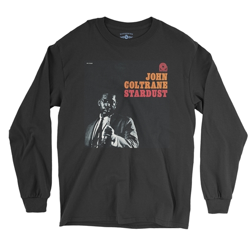 John Coltrane Stardust Long Sleeve T-Shirt - longsleeveblack