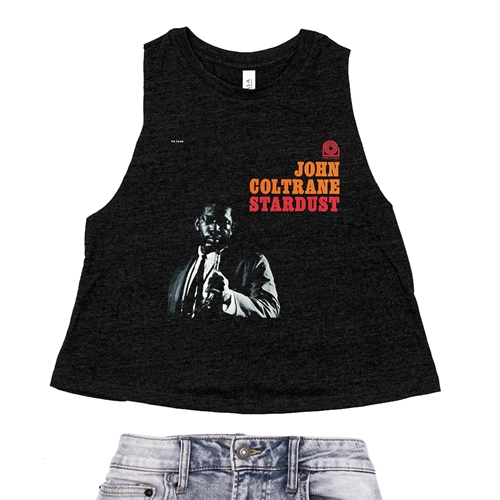 CLOSEOUT John Coltrane Stardust Racerback Crop Top - Women