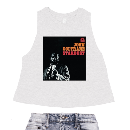 CLOSEOUT John Coltrane Stardust Racerback Crop Top - Women